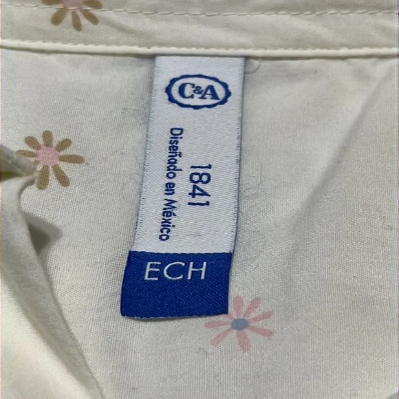 Flower pattern blouse - Picture 4 of 4